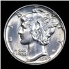Image 2 : 1940-p Mercury Dime 10c Grades GEM+ Unc