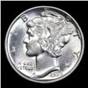Image 2 : 1936-p Mercury Dime 10c Grades GEM+ FSB