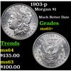 Image 1 : 1903-p Morgan Dollar $1 Grades Select+ Unc