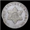 Image 2 : 1851 Mint Error Three Cent Silver 3cs Grades vf++