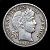 Image 2 : 1914-p Barber Dime 10c Grades AU Details