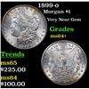 Image 1 : 1899-o Morgan Dollar $1 Grades Choice+ Unc