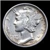 Image 2 : 1925-d Mercury Dime 10c Grades vf++