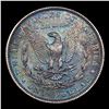 Image 3 : 1896-p Colorfully Toned Morgan Dollar $1 Grades Select+ Unc