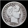 Image 2 : 1910-d Barber Dime 10c Grades f+