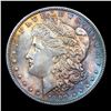 Image 2 : 1904-o Rainbow Toned Morgan Dollar $1 Grades Choice Unc
