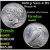 Image 1 : 1926-p Vam 6 R5 Peace Dollar $1 Grades Select Unc