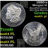 Image 1 : 1880-s Morgan Dollar $1 Grades Select Unc+ PL