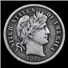 Image 2 : 1916-p Barber Dime 10c Grades vf++