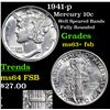 Image 1 : 1941-p Mercury Dime 10c Grades Select Unc+ FSB
