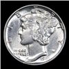 Image 2 : 1941-p Mercury Dime 10c Grades Select Unc+ FSB