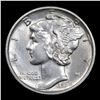 Image 2 : 1936-d Mercury Dime 10c Grades Select Unc