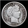 Image 2 : 1912-p Barber Dime 10c Grades vf++
