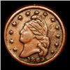 Image 2 : 1863 Liberty Cap Civil War Token 1c Grades vf++