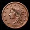 Image 2 : 1838 N-7 Coronet Head Large Cent 1c Grades vf++