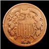 Image 2 : 1865 Two Cent Piece 2c Grades vf++