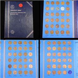Complete Lincoln Cent Book 1941-1975 89 coins