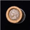 Image 2 : Indian cent 1c orig roll, 1909 end S other end