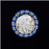 Image 2 : Buffalo Nickel Shotgun Roll in Old Bank Style 'Los Angeles Trust And Savings Bank'  Wrapper 1920 & d