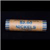 Image 5 : Buffalo Nickel Shotgun Roll in Old Bank Style 'Los Angeles Trust And Savings Bank'  Wrapper 1916& d 