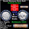 Image 1 : Buffalo Nickel Shotgun Roll in Old Bank Style 'Los Angeles Trust And Savings Bank'  Wrapper 1918 & d