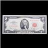 Image 2 : 1963A $2 Red seal United States Note Grades Choice CU