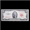 Image 2 : 1953c $2 Red Seal United States Note Key To The Series Grades Choice AU/BU Slider