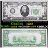 Image 1 : 1928B $20 Green Seal Federal Reserve Note (Chicago, IL) Redeemable In Gold  Grades Gem CU
