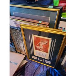 Art by Phil Tailleur & more & Marilyn Monroe 1955 Calander Pinup Cat B