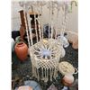 Image 3 : Macrame hanging baskets. Cat A