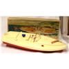Image 1 : TOY BOAT WITH DRIVER WITH ORIGINAL BOX MADE IN #1222770