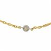 Image 1 :  14k Gold Necklace DIAMONDS ONE CARAT! #1222895