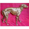 Image 1 : Bronze LARGE Dog GREYHOUND Antique GERMAN #1223103