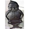Image 1 : Antique Fireplace  Andirons Figural Brownie #1223400