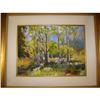 Image 1 : painting by Jim Wodark signed " Yosemite Aspen"#1223402