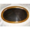 Image 1 :  Oak Oval, Beveled  Mirror #1223578