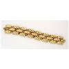 Image 1 : Austrian 14 Kt gold retro link bracelet #1235264
