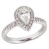 Image 1 : 2.01 carats PLATINUM DIAMOND RING engagement #1235464