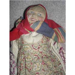 Russian Soviet Union Cloth doll with straw #1242260