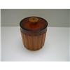 Image 1 : Bakelite Butterscotch Deco Ribbed Box #1242514