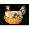 Image 1 : Porcelain to serve dinner representing Chicken #1242635