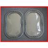 Image 1 : Pair Antique Bubble Glass Wood Frame/Frames #1262157