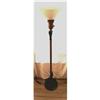 Image 1 : Lamp Floor Brass Metal Painted Rewired Mogul #1262428