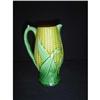 English Majolica Corn Pitcher #1262891