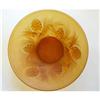 Image 1 : Jobling Fir Cone Amber Color Satin Bowl #1284204