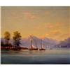 Image 1 : SEASCAPE MARINE ART ORIGINAL OIL PAINTING #1284221