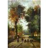 Image 1 : 19th French Oil Painting, "The shepperd" #1284279