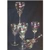 Image 1 : Six Steuben Iridized Cordial Goblets #1284353