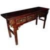 Image 1 : Chinese Qing Dy. Wood Painting Console Table #1223664