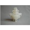 Image 1 : Nice  Carved  White  Jade  of  Censer. #1223669